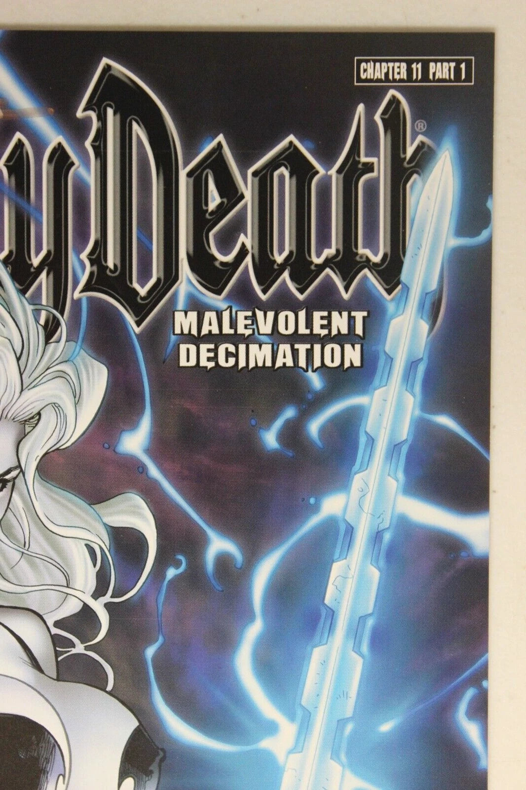 Lady Death Malevolent Decimation #1 SIGNED by Brian Pulido w/ COA NM