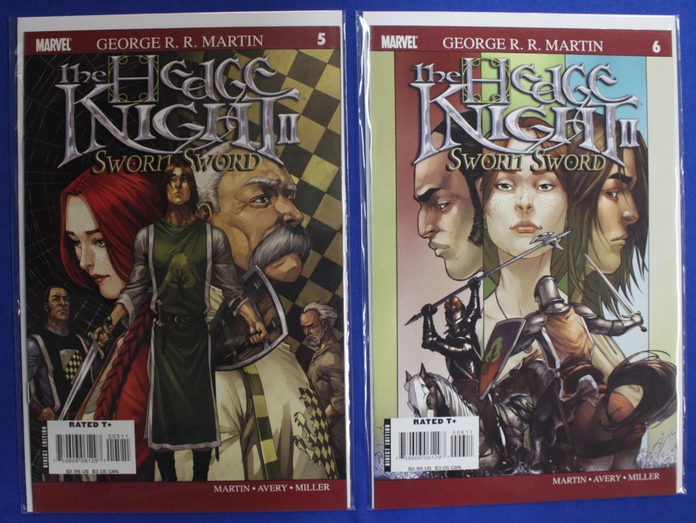 George RR Martins Hedge Knight #1-6 Complete Set + Sworn Sword #3-6 VF/NM