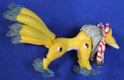 Bandai 2001 Digimon Digi-Warrior Action Figure Lot of 4 Loose + Kyubimon Trading Card