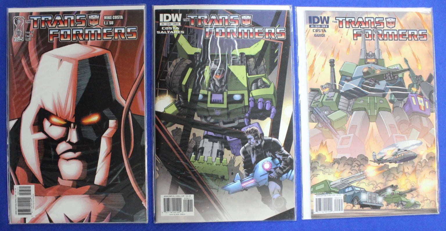 Transformers #1-21 & 27-28 w/ Variants Lot of 24 VF/NM