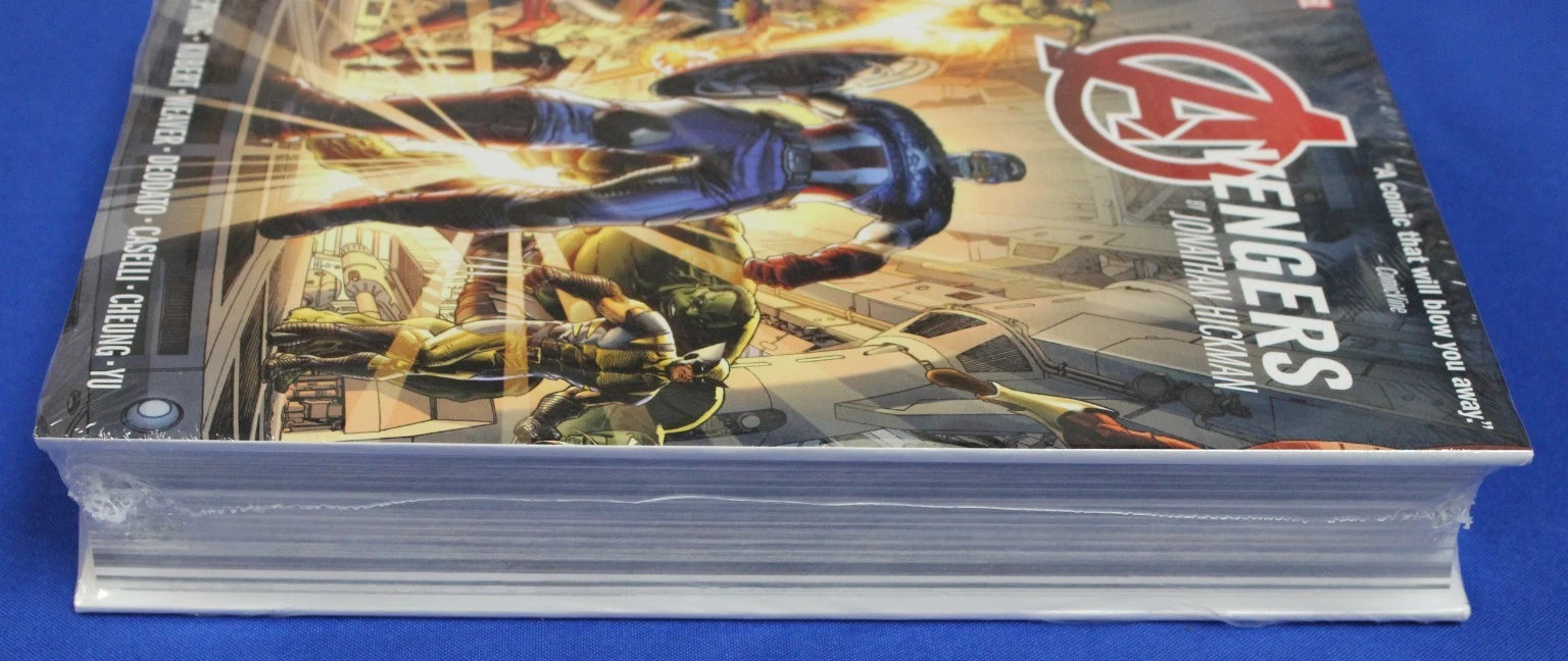 Avengers by Jonathan Hickman Hardcover Omnibus Lot Volumes 1 & 2