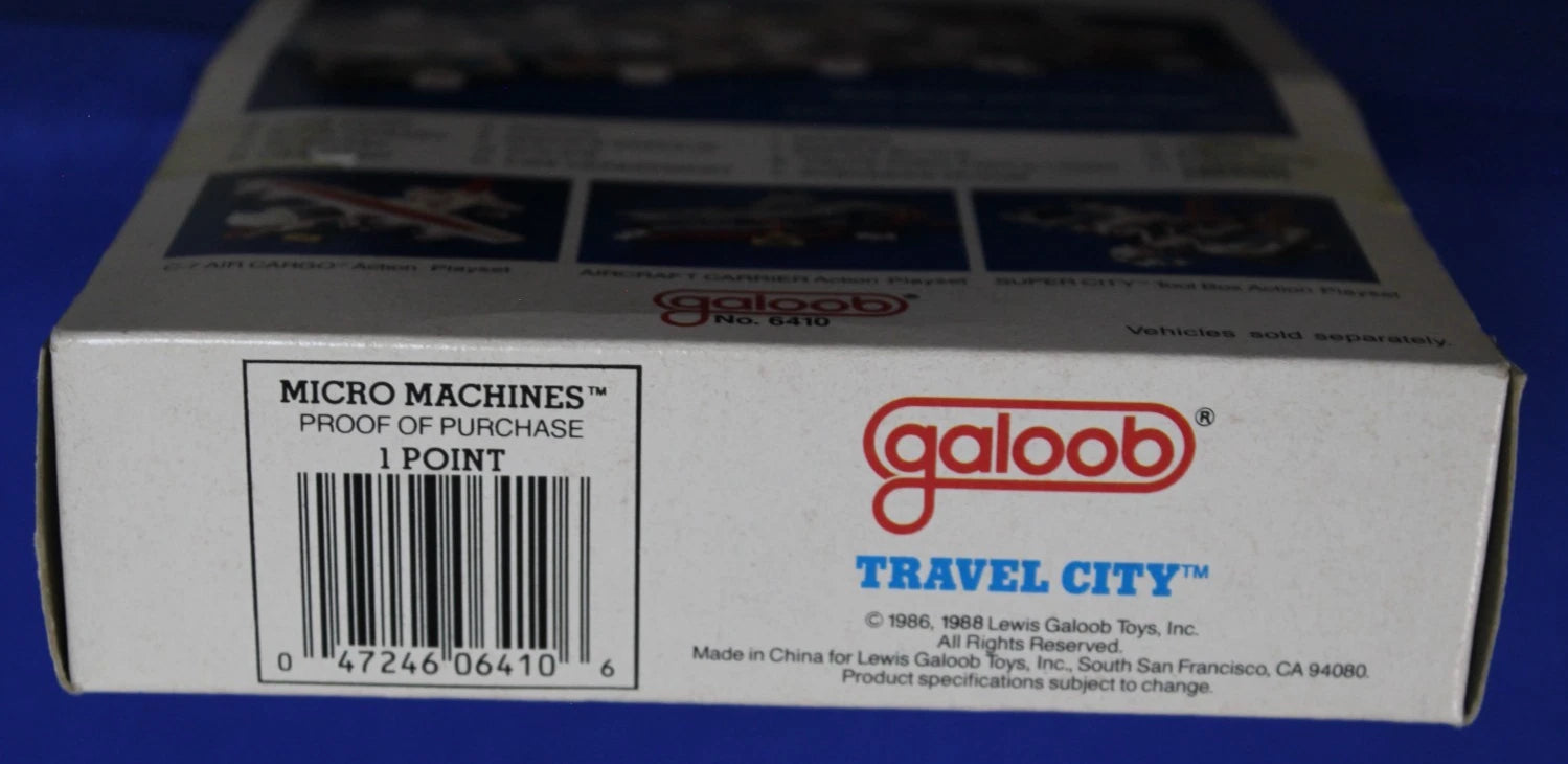 Micro Machines Service Station Travel City Play Set