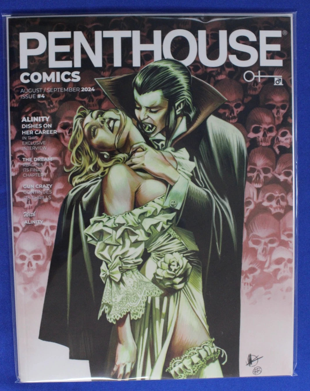 Penthouse Comics #1-5 Near Complete Set (Missing 6) + Variants Lot of 10 NM
