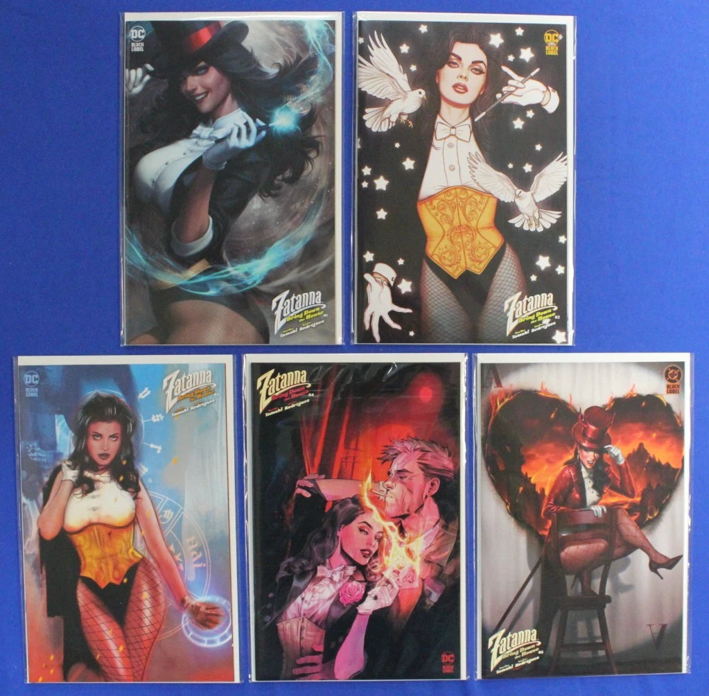 Zatanna: Bring Down the House #1-5 Complete Set w/ Variants VF/NM