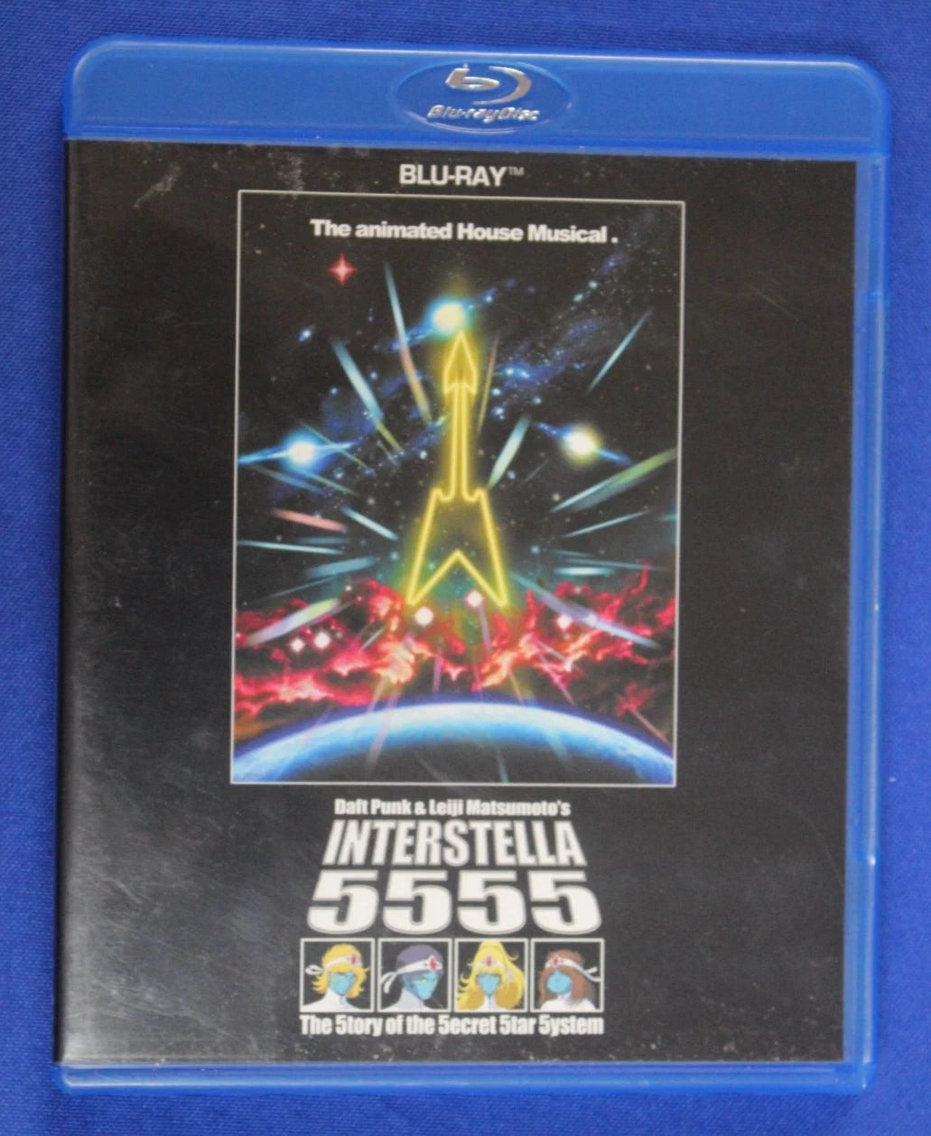 Daft Punk Interstella 5555 Blu Ray Rare Discovery Album