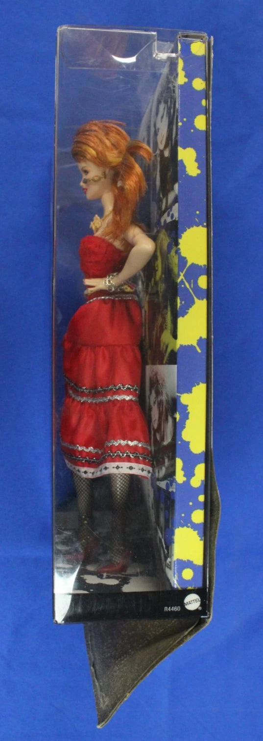 Mattel 2009 Barbie Pink Label Ladies of the 80's Cyndi Lauper Doll Damaged Box