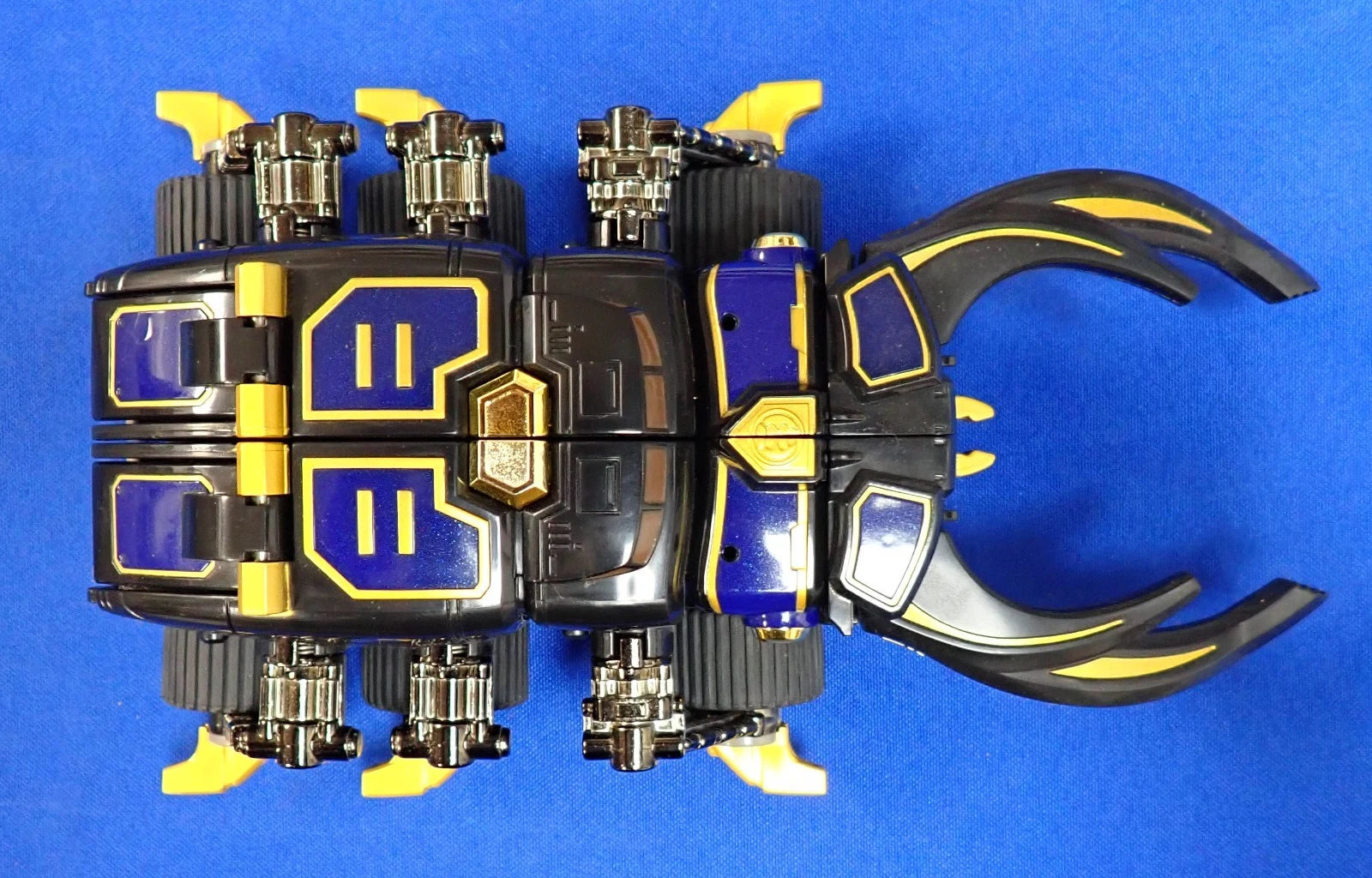 Power Rangers Ninja Storm Hurricaneger DX Chogokin Tenrai Senpuujin Incomplete