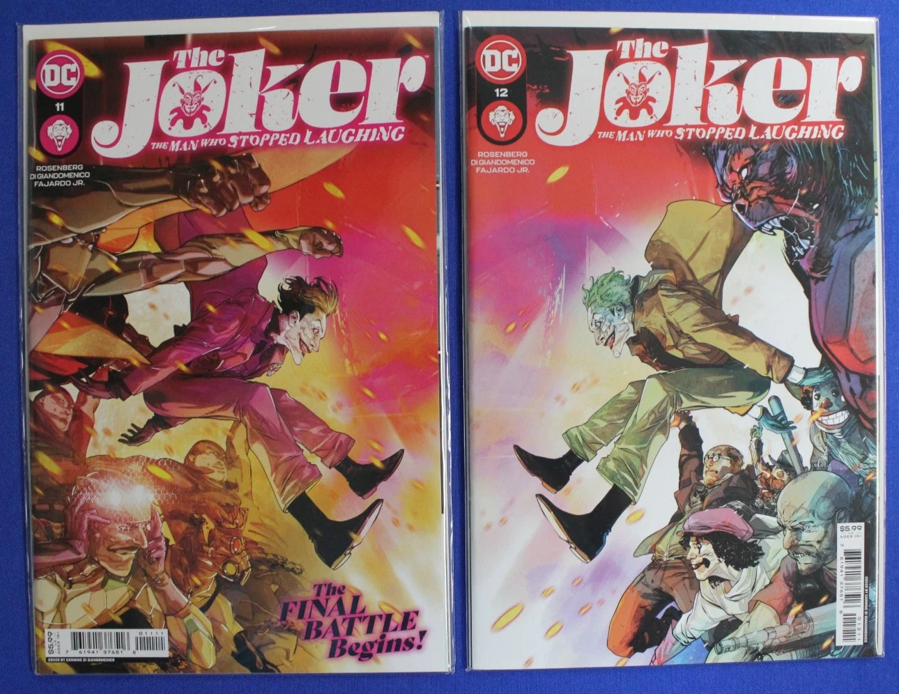 Joker the Man Who Stopped Laughing #1-12 Complete Set Lot of 18 VF/NM