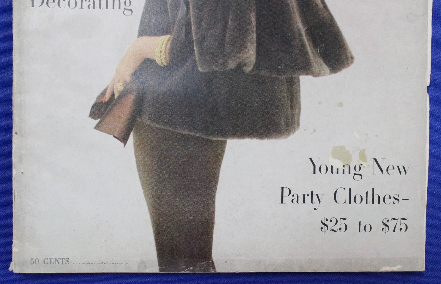 Vogue Magazine October 15th 1955 VG