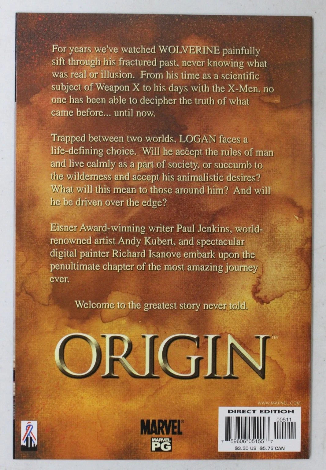 Wolverine Origin #1-6 Full Set 2001 VF/NM #2 SIGNED by Herb Trimpe