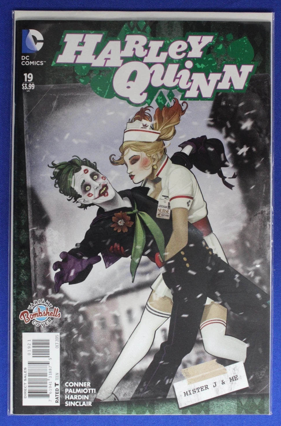 Harley Quinn Variants Lot of 10 VF/NM