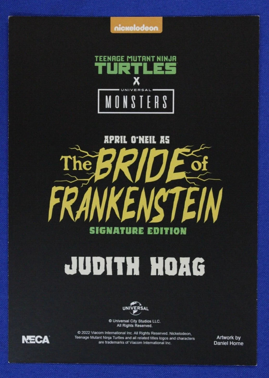 TMNT X Universal Monsters April O'Neil Bride of Frankenstein Signature Edition