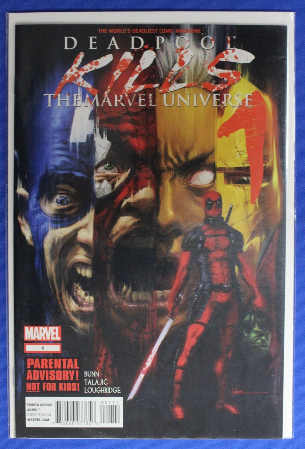 Deadpool Kills the Marvel Universe #1-4 Complete Set VF-VF/NM