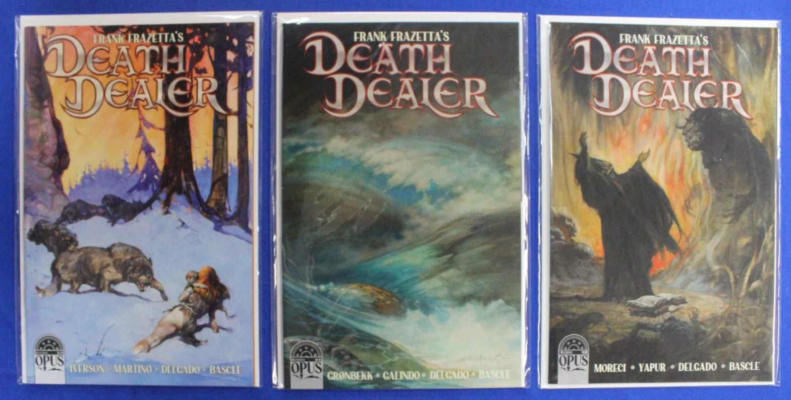 Frank Frazetta's Death Dealer #1-15 Complete Set w/ Variants VF/NM