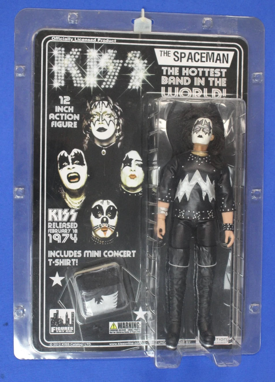 KISS Debut Album 12" Figures Lot of 4