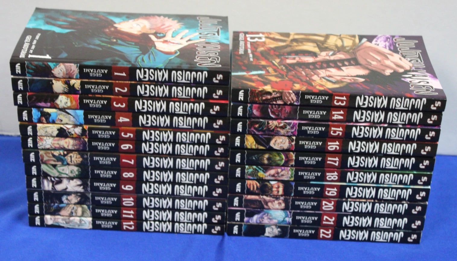 Jujutsu Kaisen Manga Volumes 1-22 Paperback