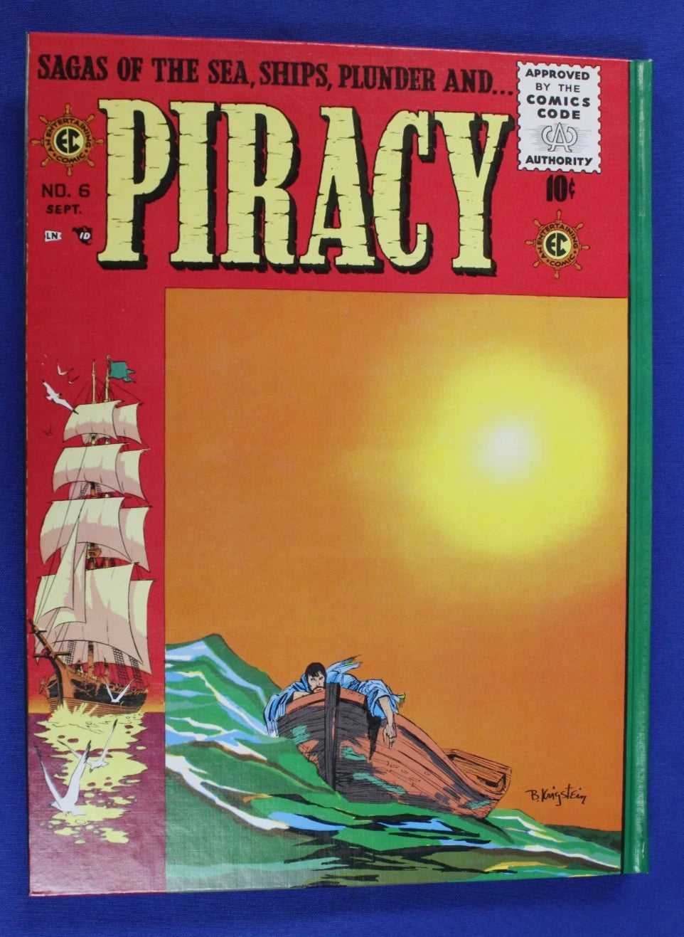 EC Comics Archive 1988 Aces High/Psychoanalysis/Extra!/Piracy Volumes Slipcase