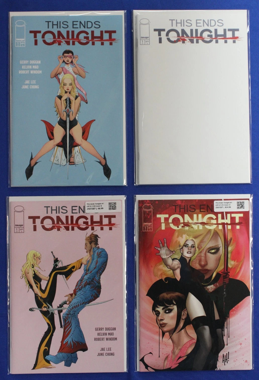This Ends Tonight #1 Ratio Variant Bundle Lot of 4 VF/NM