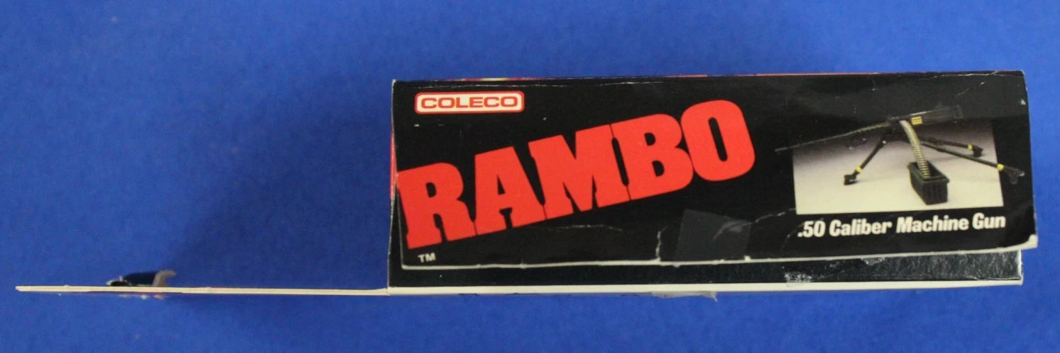 Coleco 1986 Vintage Rambo Toy Weapons Lot Complete in Box