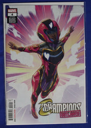 Invincible Iron Man #1-3 + Variant & Champions #4 VF/NM