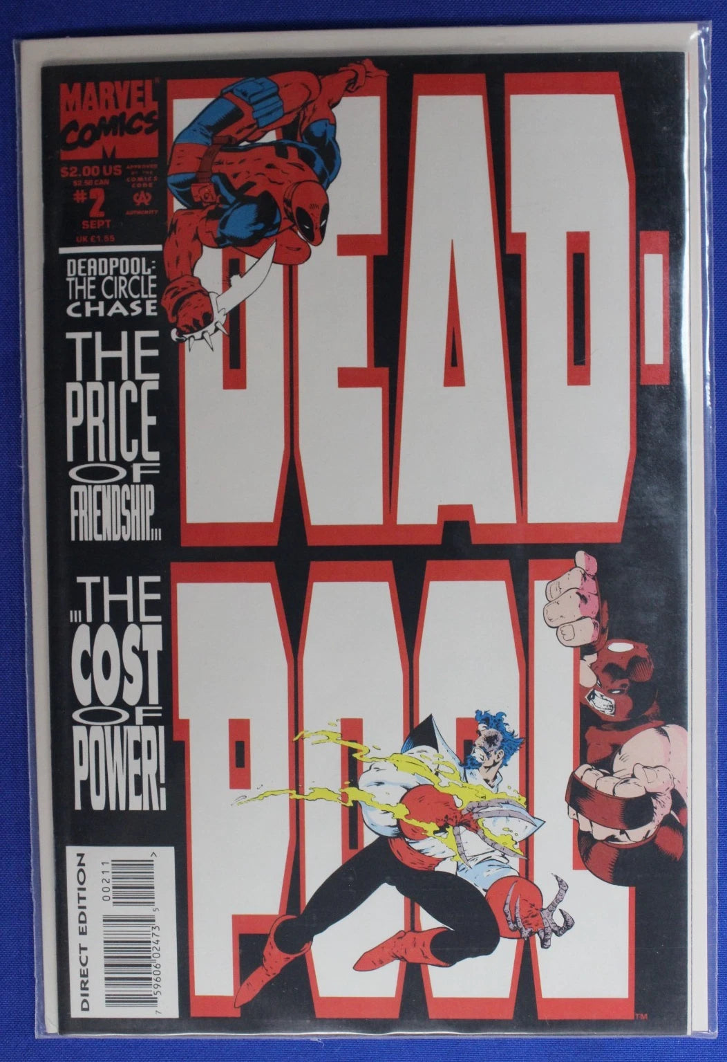 Deadpool: The Circle Chase #1-4 Complete Set VF-VF/NM