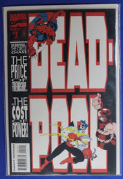 Deadpool: The Circle Chase #1-4 Complete Set VF-VF/NM
