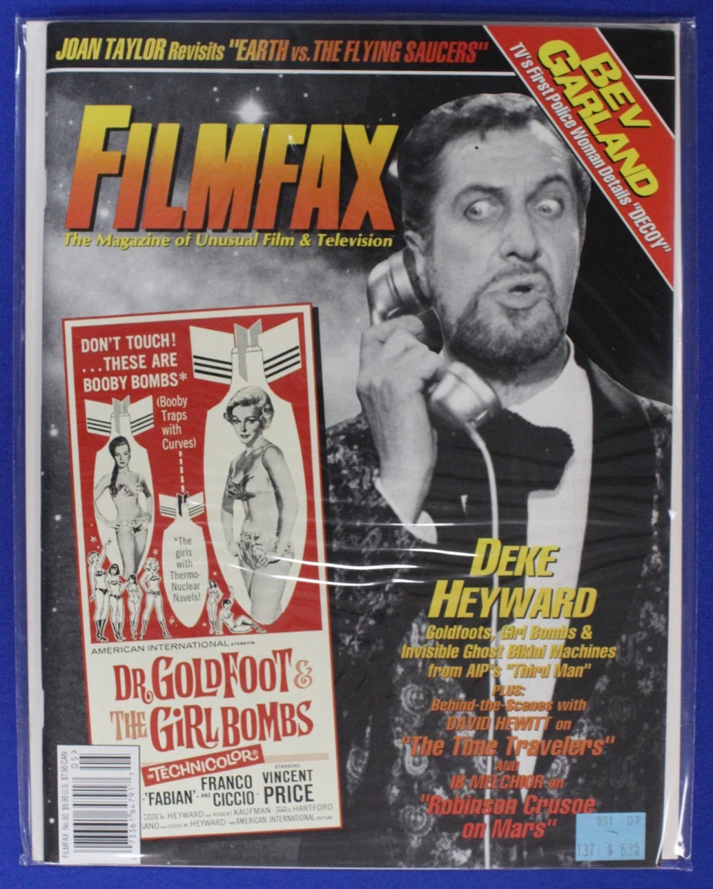 Filmfax #6-14 16-20 22-53 55-57 60-64 66-73 & Outre 1-2 4 6-10 13-14 Lot of 70