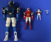 Bandai 1984 Godaikan Gardian Chogokin Mecha Robot With Stand