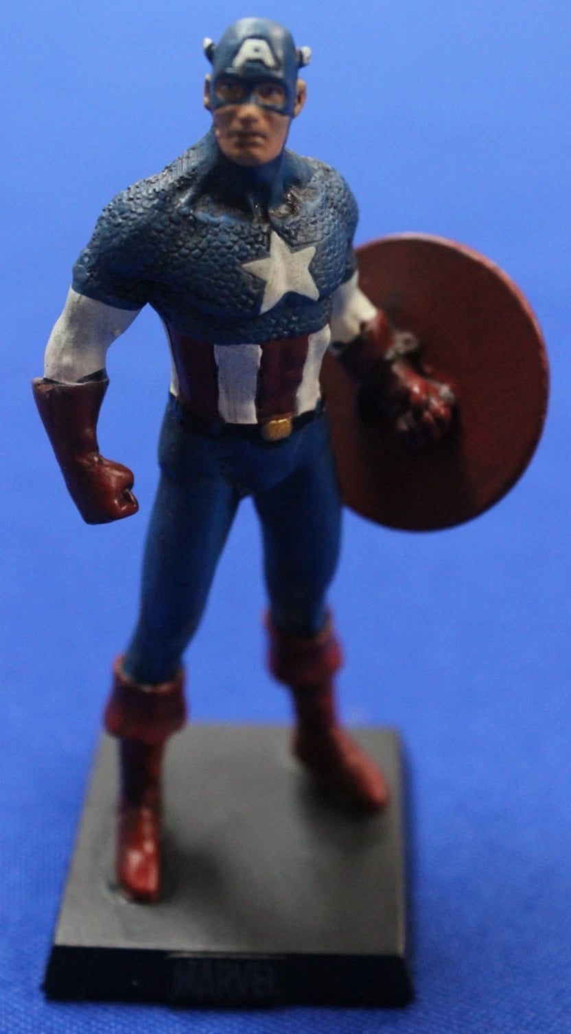 Eaglemoss Classic Marvel Collection Captain America Lead Figurine ONLY #9