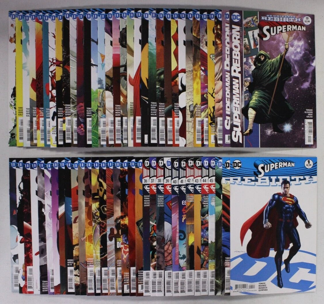 Superman #1-45 Complete Run Set + Annual & Variants VF