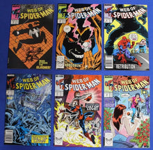 Load image into Gallery viewer, Web of Spider-Man #1-129 Complete Set + Annual 2, 4-10 VF-VF/NM
