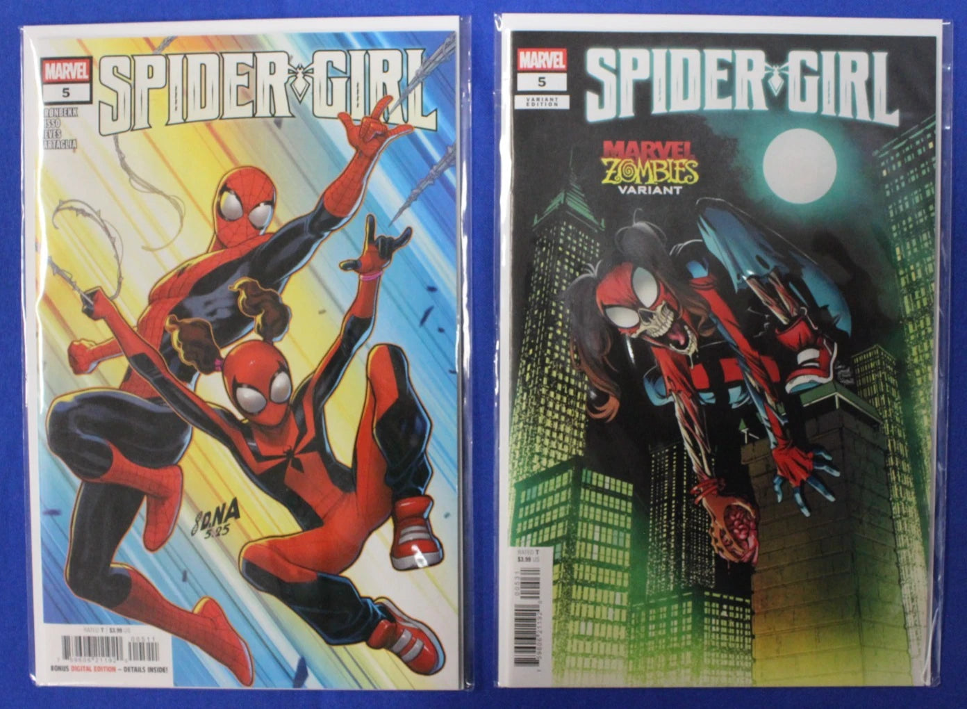 Spider-Girl #1-7 Near Complete Set + Variants Lot of 9 VF/NM