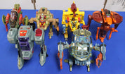 HUGE Playmates 1990s Exo-Squad Lot of 24 E-Frames Vehicles & 32 Action Figures