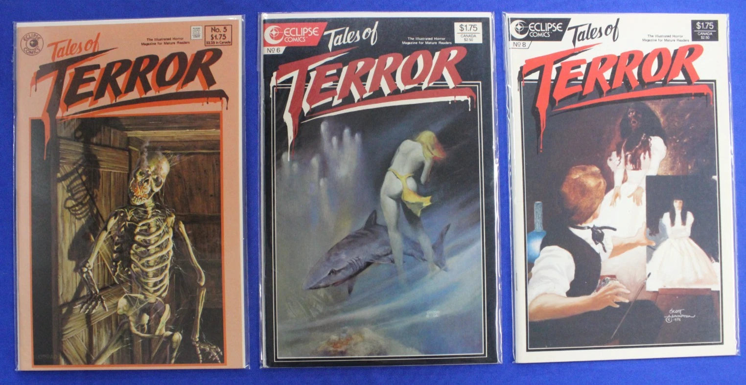 Tales of Terror #1-13 Near Complete Set (Missing 7 & 11) VF-VF/NM