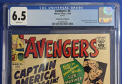 Avengers #4 (1966 Reprint) CGC 6.5