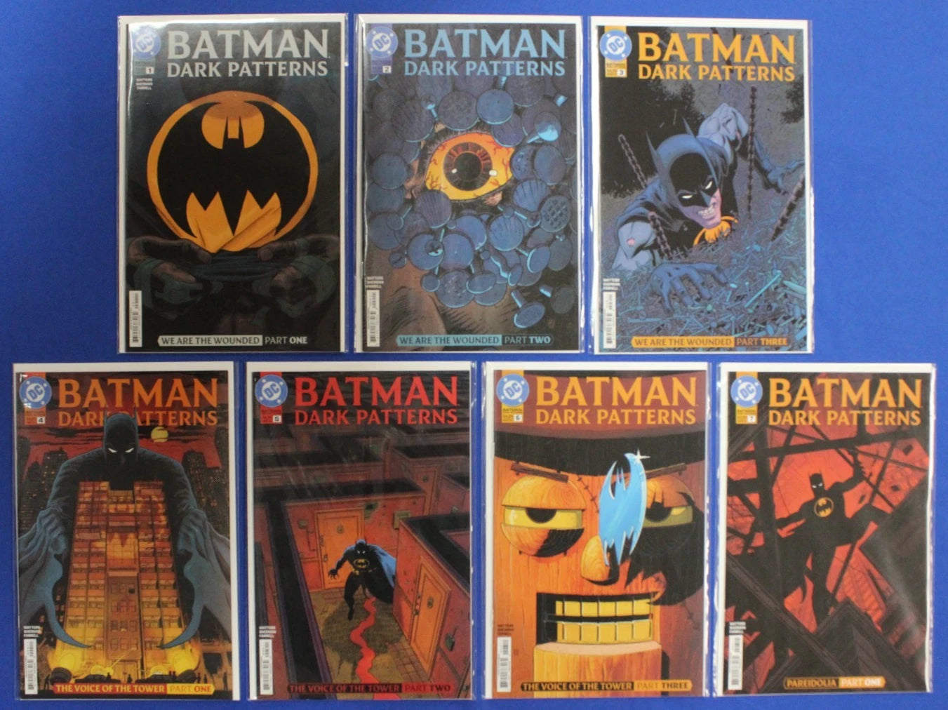 Batman Dark Patterns #1-7 Lot VF/NM