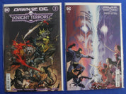 Knight Terrors #1-4 + First Blood, Night's End & Variants Lot of 9 VF/NM