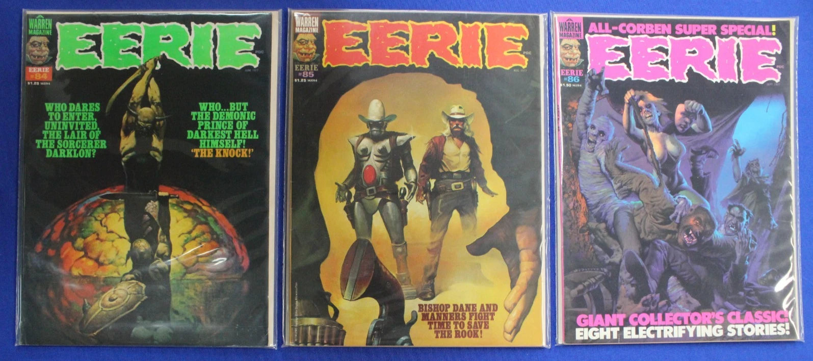 Eerie Magazine #80-107 Lot of 28 FN-VF