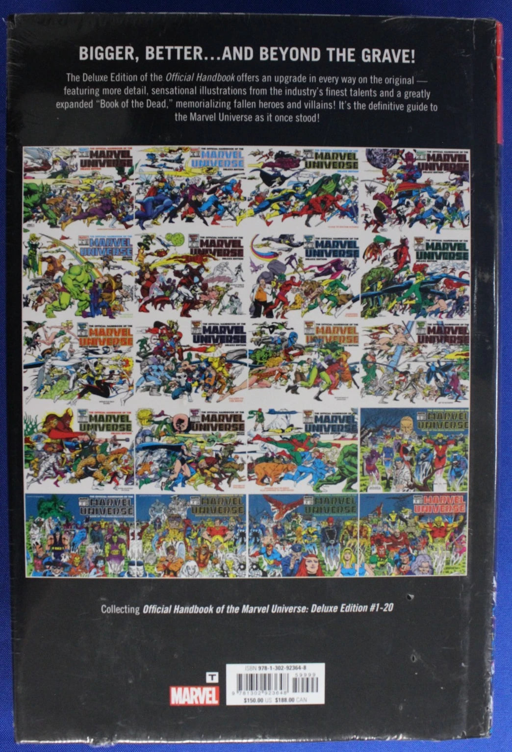 The Official Handbook of the Marvel Universe Deluxe Edition HC Omnibus