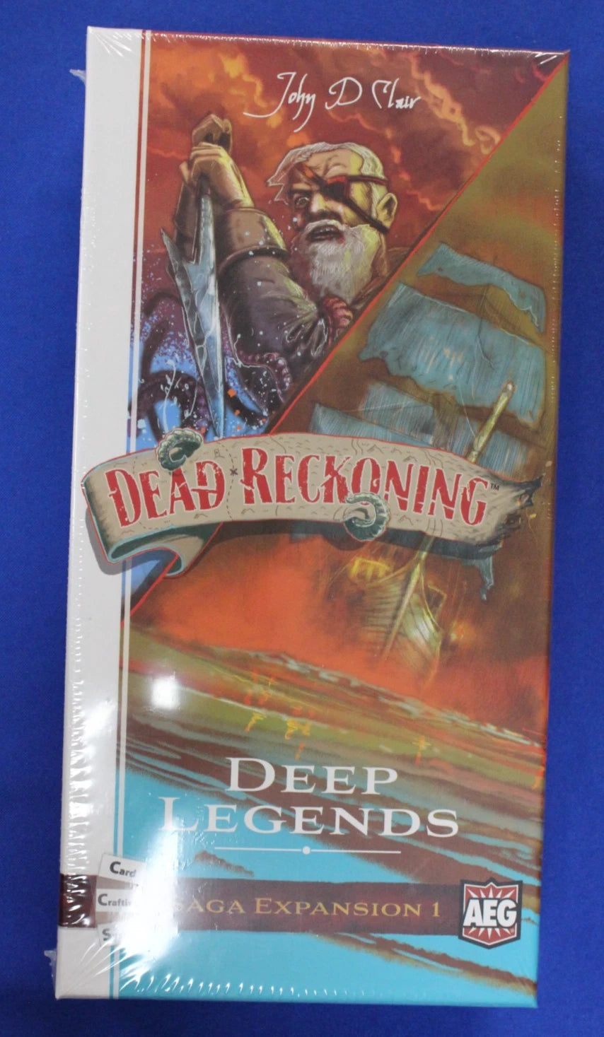 AEG 2021 Dead Reckoning Base Game + Deep Legends & Sea Dogs Expansions CIB