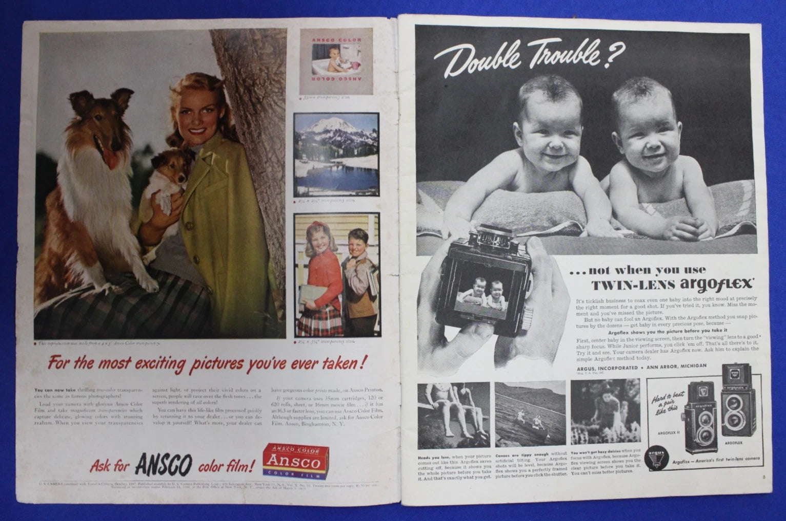US Camera Combined with Travel & Camera Magazine October 1947