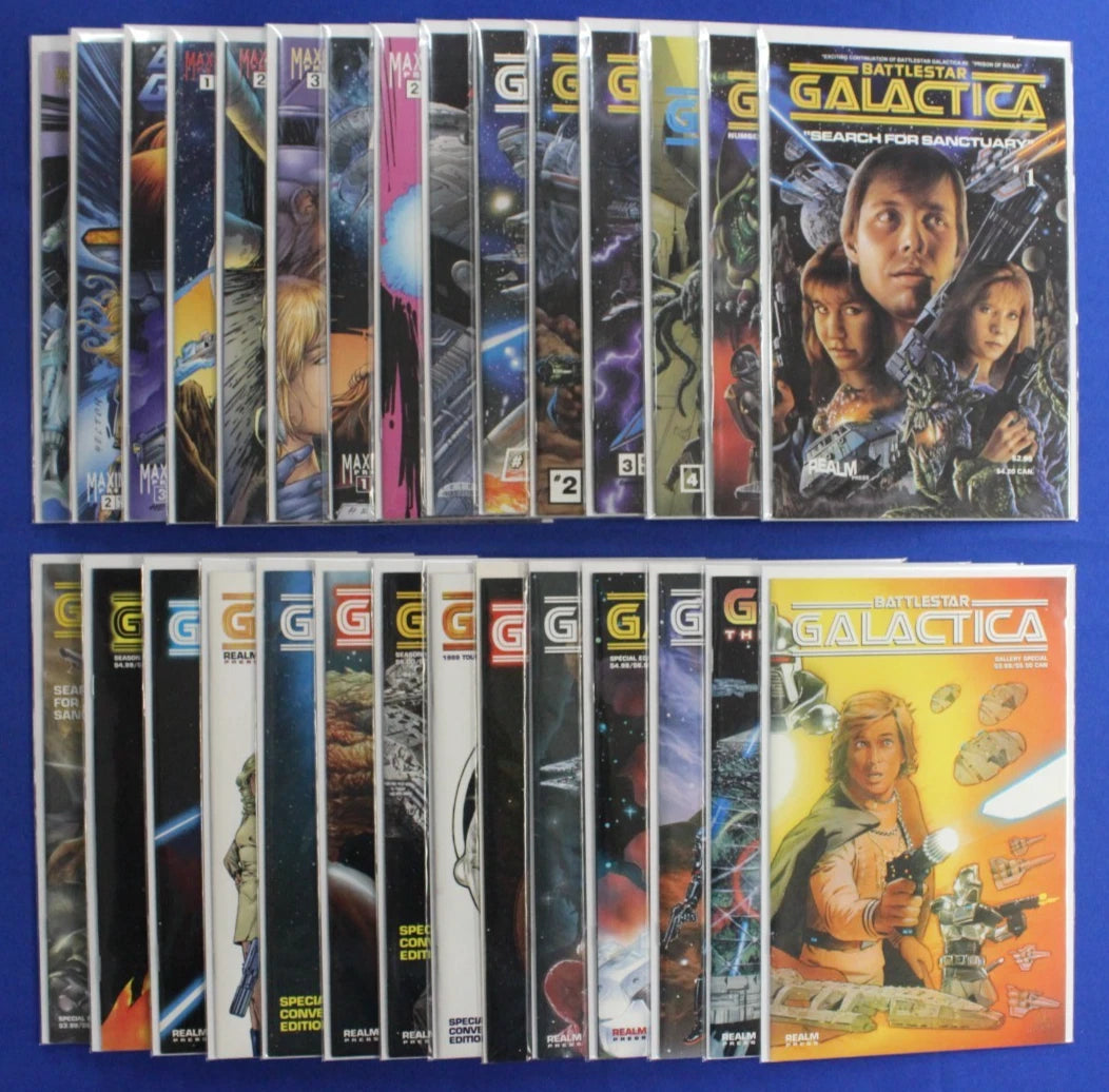 Battlestar Galactica Lot of 29 VF-VF/NM