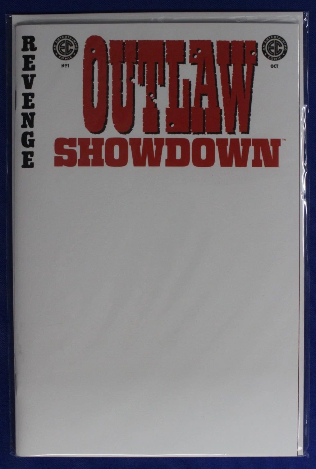 EC Outlaw Showdown #1 A Cover & Variants Lot of 4 VF/NM