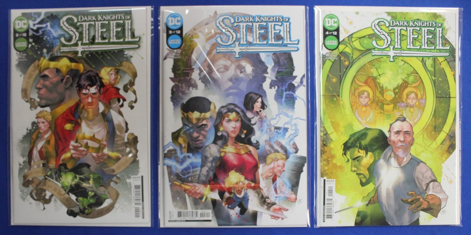 Dark Knights of Steel #1-12 + One Shot Complete Set VF/NM
