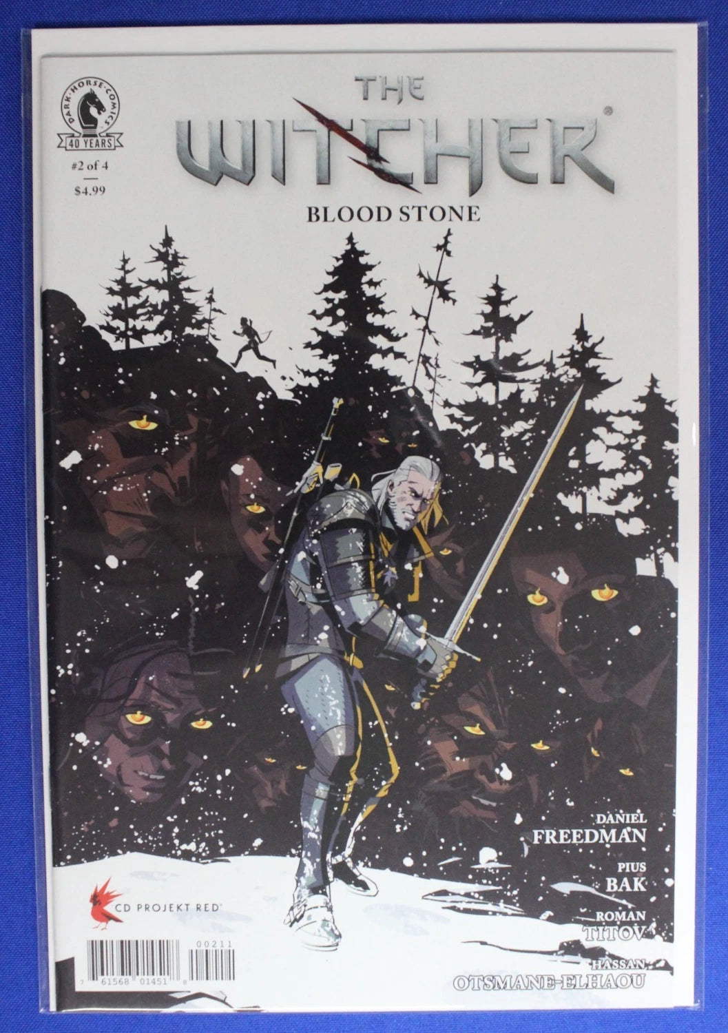 The Witcher Bear and the Butterfly #1-4 & Blood Stone 1-4 Complete Sets VF/NM