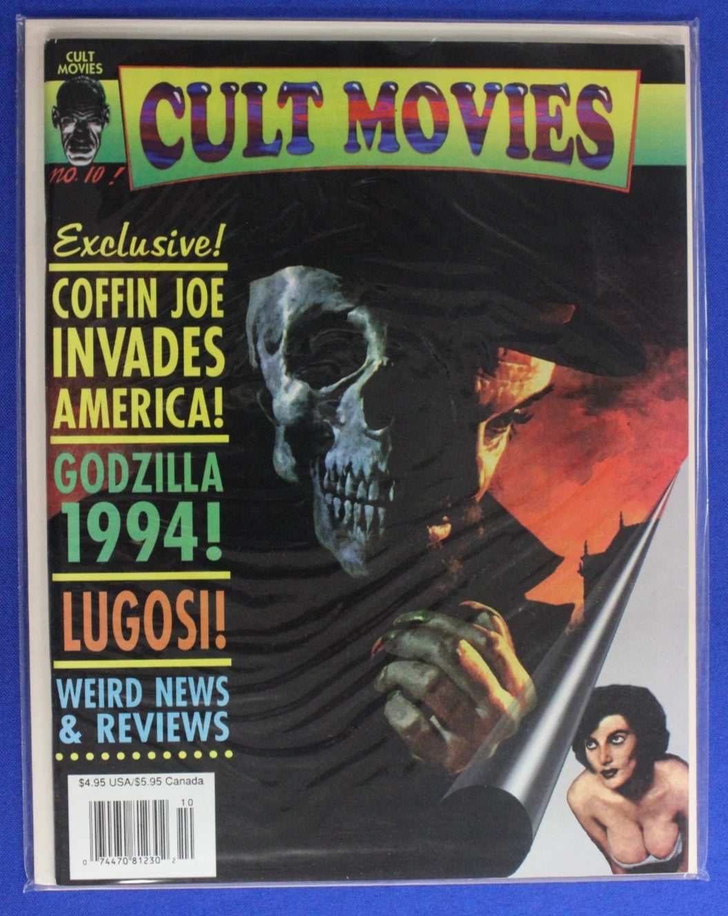 Cult Movies & Video Magazine #4-10, 12-13, & 15 Lot of 10 FN-VF