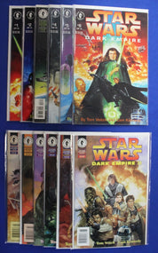 Star Wars Dark Empire I & II #1-6 Complete Lot of 12 VF