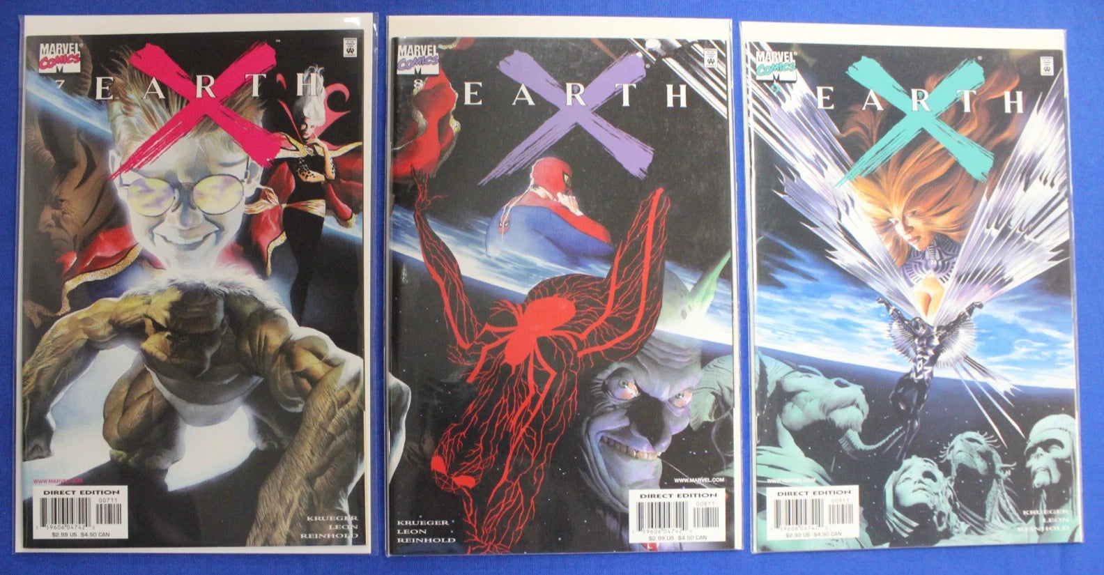 Earth X #0-12 & X Complete Set + Extras Lot of 42 VF-VF/NM