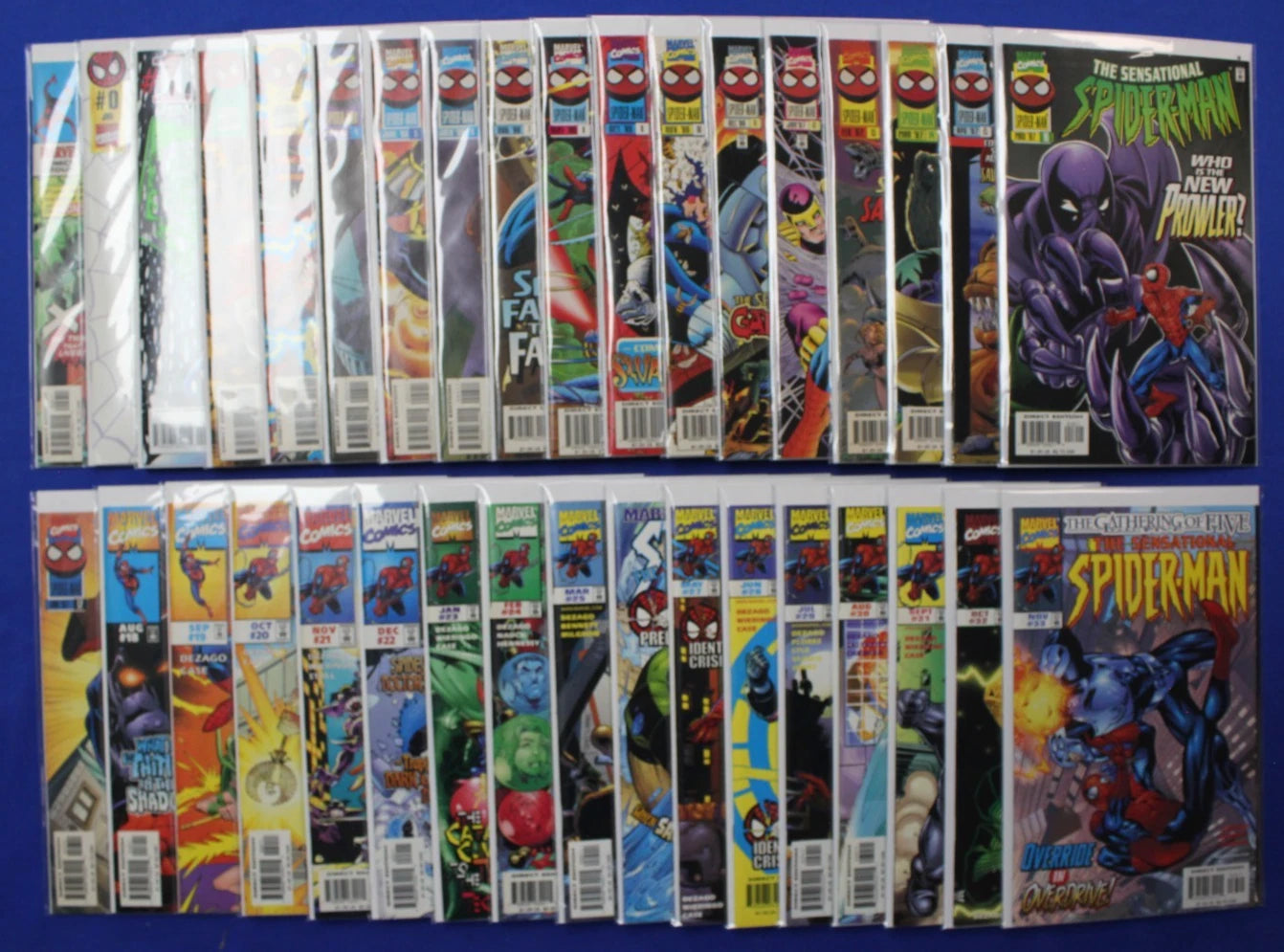 The Sensational Spider-Man -1 0 1-33 Complete Set Lot of 35 VF-VF/NM