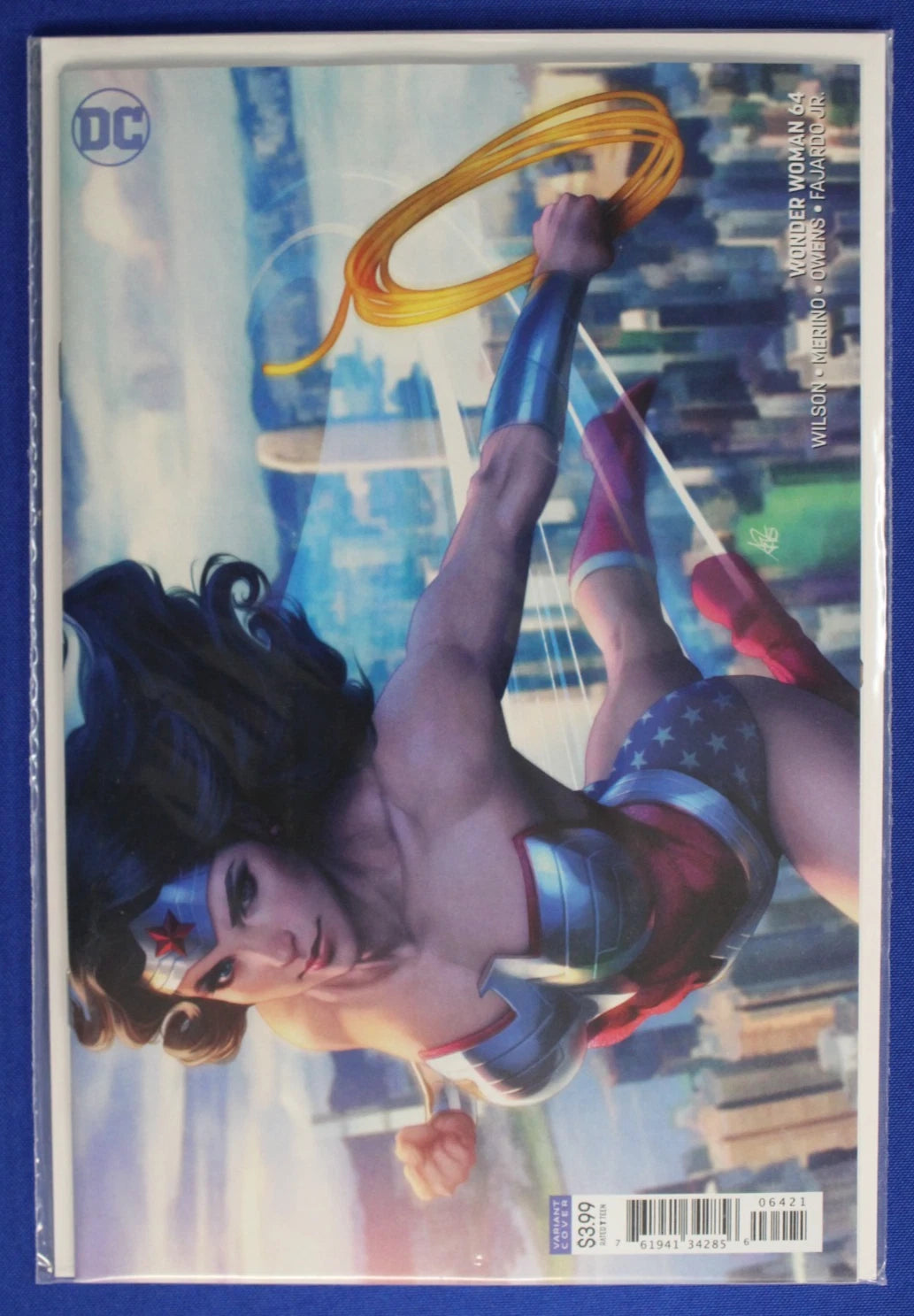 Wonder Woman Lot of 3 Artgerm Covers & 1 Kaare Andrews Variant VF/NM